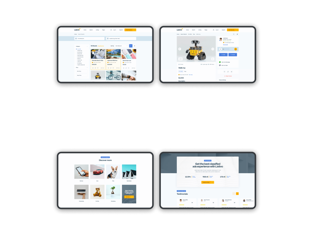 <strong>Listivo:</strong> Next-Level Classifieds Ads Theme